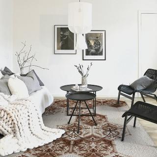 【SDL Home 山德力】耐磨高透氣親膚地毯-200x290cm羅亞爾(仿羊毛材質)