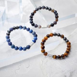 【Colantotte 克郎托天】限時搶購｜送禮首選! REI。天然石磁石手環(水晶與磁石的完美結合)