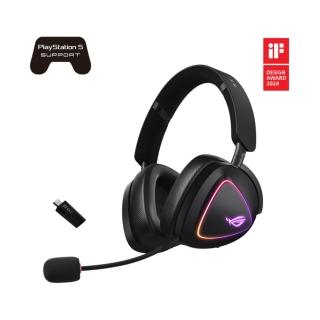 【ASUS 華碩】ROG Delta II 三模 RGB 無線電競耳機