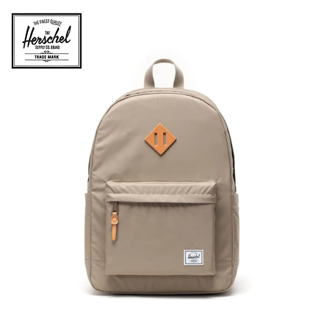 Herschel 官方直營 後背包 16吋筆電包 書包 旅行包 24L Heritage™ 淺卡其(11470-01560-OS)