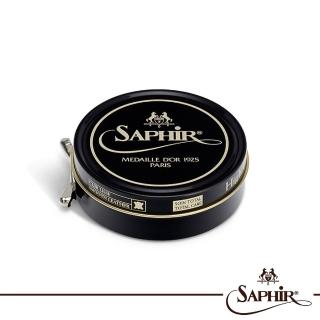 【SAPHIR 莎菲爾】金質-皮革鏡面亮光蠟
