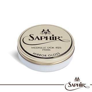 【SAPHIR 莎菲爾】金質-皮革快速鏡面亮光蠟
