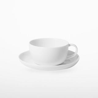 【TG】白瓷紅茶杯盤組 290ml(臺玻 X 深澤直人)