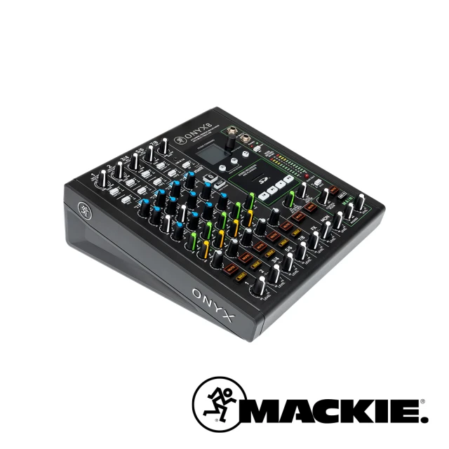 Mackie Onyx 8 8軌 類比混音器(公司貨)