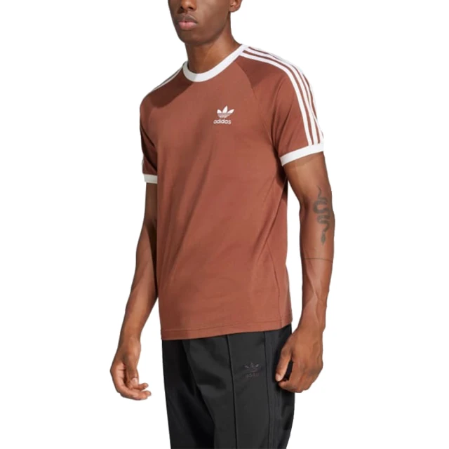 adidas 愛迪達 圓領短袖T恤 3-STRIPES TEE 男 - IZ3071