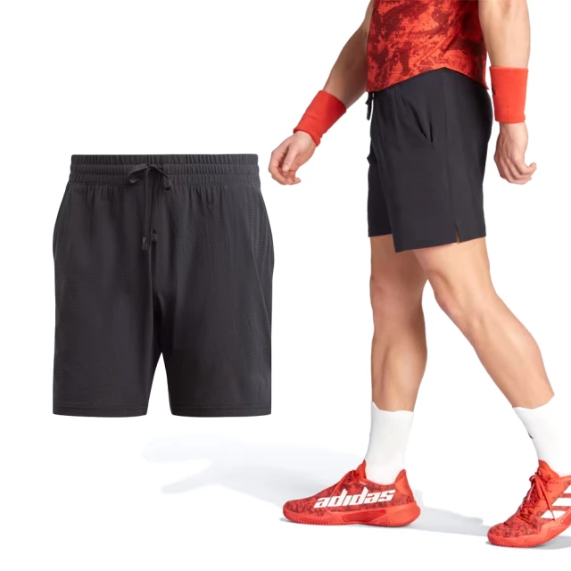 adidas 愛迪達 ERGO Short 男款 黑色 運動 訓練 透氣 愛迪達 休閒 網球 短褲 HS3310