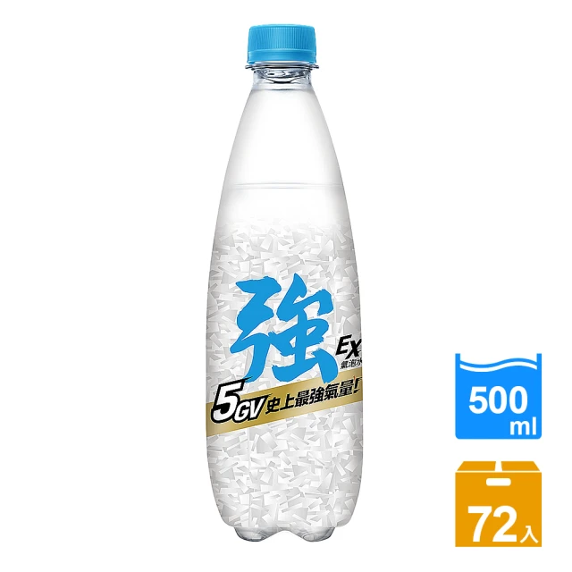 泰山 強氣泡水500mlx3箱(共72入)