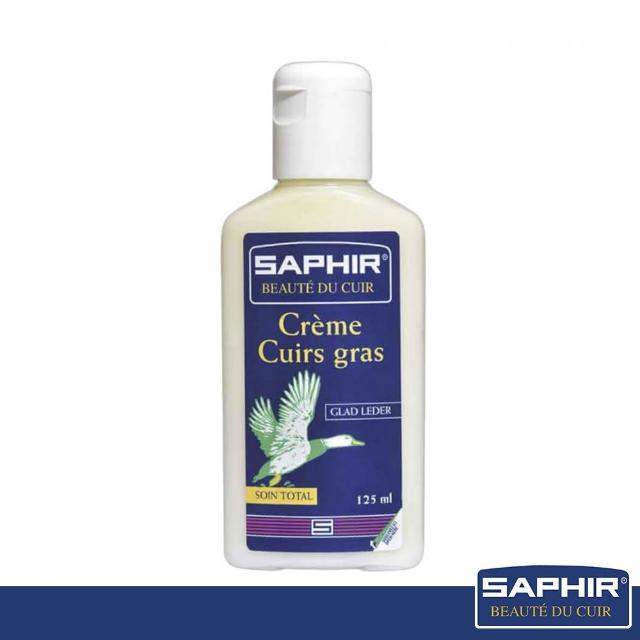 【SAPHIR 莎菲爾】油皮保養乳(高濃度天然牛腳油和荷荷芭油)