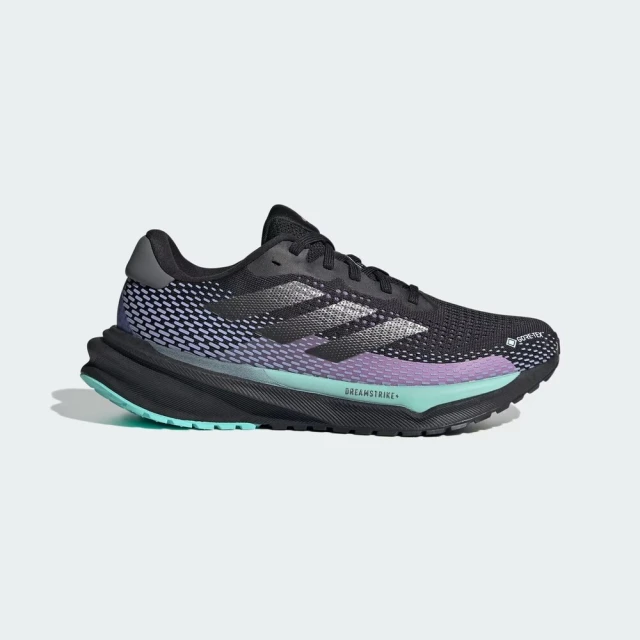 adidas 愛迪達 Supernova W GTX 女 慢跑鞋 運動 路跑 反光 防水 緩震 黑銀(ID6305)