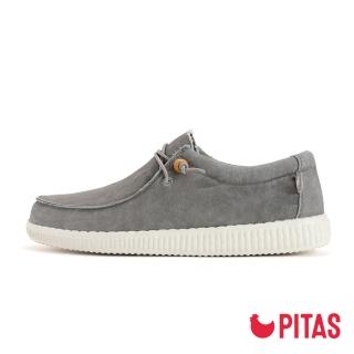 【Walk In Pitas】男鞋 WP150 WALLABI WASHED 超輕量懶人鞋(PI2448-009 霧靄灰)