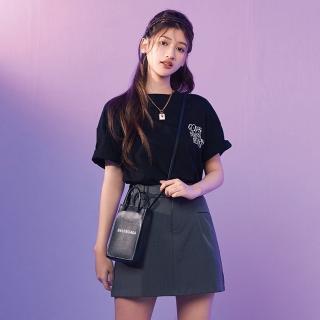 【MAJOR MADE】凸字造型厚膠短TEE(短袖上衣/短T/字母T)