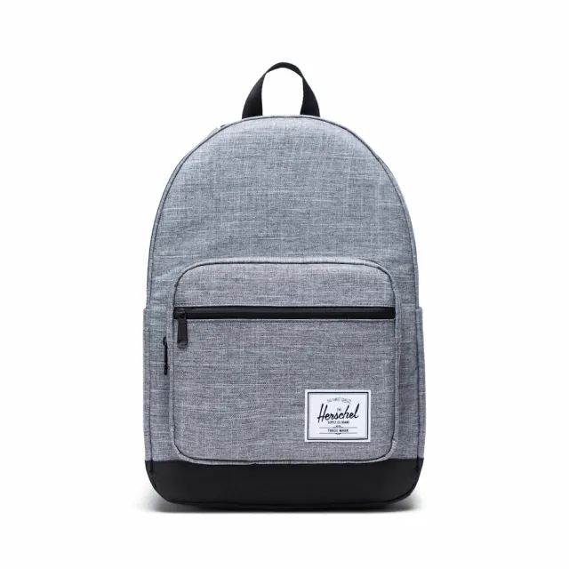 【Herschel】官方直營 16吋筆電包 Pop Quiz 25L 後背包(灰)