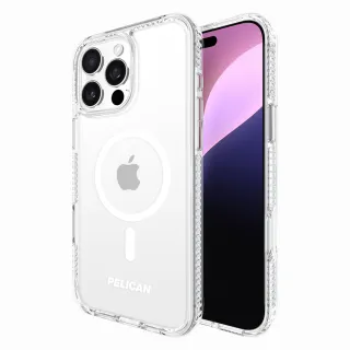 【PELICAN】美國 Pelican 派力肯 iPhone 16 Pro Max Protector 保護者 MagSafe 防摔手機殼 - 全透明