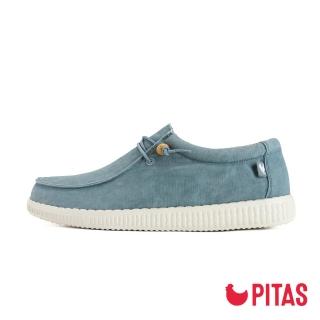 【Walk In Pitas】女鞋 WP150 WALLABI WASHED 超輕量懶人鞋(PI2428-080 湖水藍)