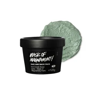 【LUSH 嵐舒】薄荷清爽面膜 125g(滋養肌膚/去角質/柔滑肌膚/健康潔淨)