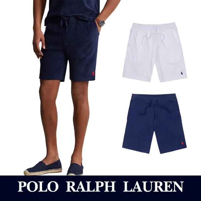 【RALPH LAUREN】RL POLO 經典刺繡小馬棉短褲-多色組合(平輸品/春夏必備/涼爽舒適)