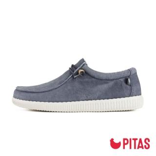 【Walk In Pitas】女鞋 WP150 WALLABI WASHED 超輕量懶人鞋(PI2428-098 海峽灰藍)