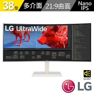 【LG 樂金】38WR85QC 38型 IPS 21:9 144Hz曲面多工螢幕(HDR600/PIP子母/1ms)