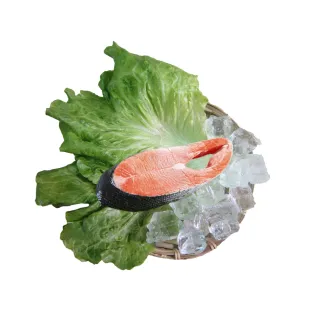 【賣魚的家】野生紅鮭 50片組(600g±15g/5片/包 共10包)