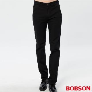 【BOBSON】男款斜口袋彈性直筒色褲(OM008-87)