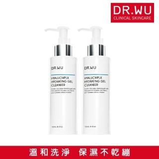 【DR.WU 達爾膚】玻尿酸保濕潔顏凝露150ML(2入組)