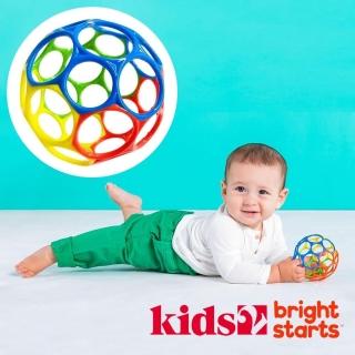 【Kids2】Bright Starts Oball奧波小號軟球-經典色(BS-10340)