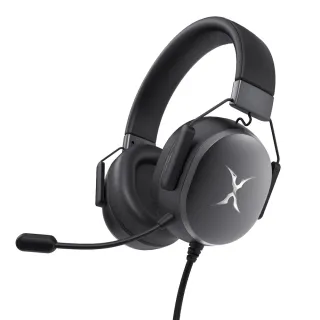 【FOXXRAY 狐鐳】泰坦低音記憶棉電競耳機麥克風-贈一轉二3.5mm音源線(FXR-BA-68)