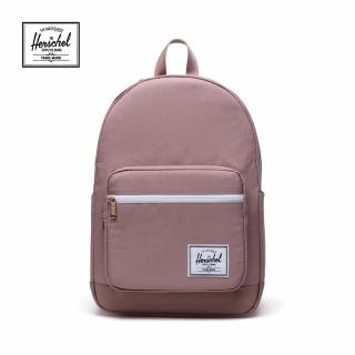 【Herschel】官方直營 後背包 書包 旅行包 16吋筆電包 25L Pop Quiz 灰粉(11405-02077-OS)