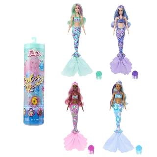 【Barbie 芭比】驚喜造型娃娃組合-美人魚系列(隨機一款)