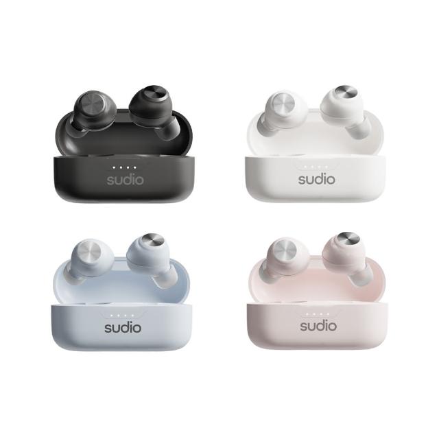 Sudio T3 藍芽耳機為入耳式設計，輕巧僅33g，配備麥克風支援通話，TYPE-C 充電相容 Android iOS 系統。顏色選擇黑、粉藍、粉紅、白，中國製造，享18個月保固，NCC CC AF24LP1170T0 及 BSMI R38900 認證，完美適合日常音樂與通勤使用。