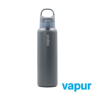 【美國Vapur】Chill Insulated Bottle 雙層不鏽鋼保溫瓶（591ml）20oz 石墨灰 #30185