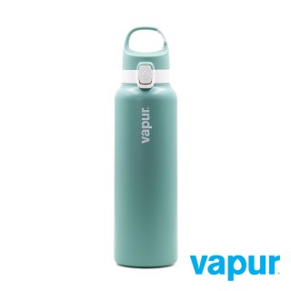 【美國Vapur】Chill Insulated Bottle 雙層不鏽鋼保溫瓶（591ml）20oz 海玻璃綠 #30183