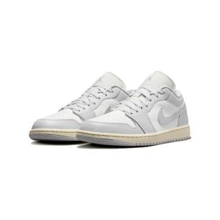 【NIKE 耐吉】W Air Jordan 1 Low 椰奶淺灰 DC0774-103(AJ1 休閒鞋 女鞋)