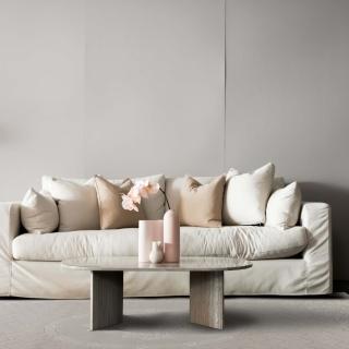 【SDL Home 山德力】羊毛手工片剪地毯170x240cm 圓滿(紐西蘭羊毛 米白)
