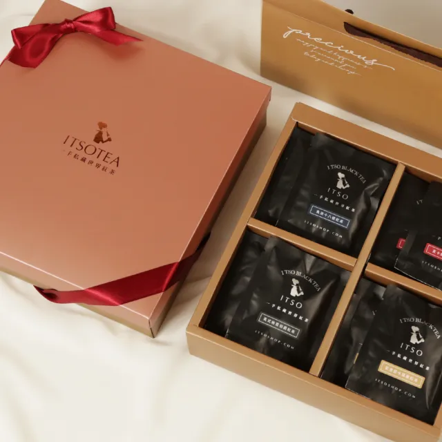 【一手私藏世界紅茶】紅茶大師-私藏茶包32入(魚池/夏卡爾/伯爵/錫蘭紅茶茶包各8入)