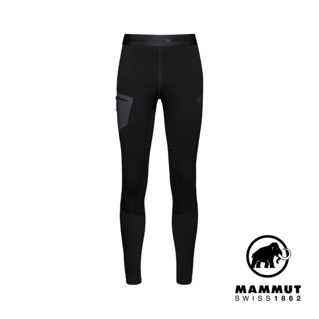 Mammut 長毛象 Aconcagua ML Tights long Men 保暖刷毛內搭緊身褲 黑色 男款 #1022-00214