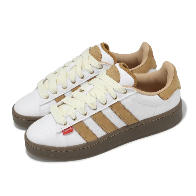 adidas 愛迪達 休閒鞋 Campus 00S 男鞋 女鞋 白 棕 紅 復古 焦糖底 三葉草 愛迪達(IH3284)