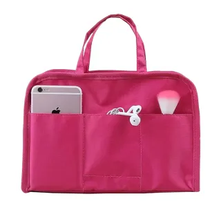 【SPRING】交換禮物 牛津布防潑水大容量手提收納包包中包(防水包 收納包包中包袋中袋-多色)