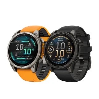 【GARMIN】Fenix 8 AMOLED 全方位戶外進階GPS智慧腕錶 47mm