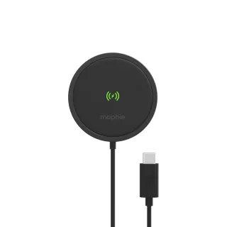 【mophie】Snap+ 電池容量 15W MagsafeMagsafe磁吸充電盤(Apple官方唯一推薦合作品牌)