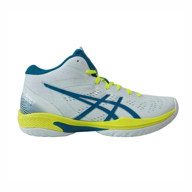 asics 亞瑟士 Gelhoop V16 S 男 籃球鞋 球鞋 抗扭 緩震 耐磨 穩定 藍 螢黃(1063A102-400)