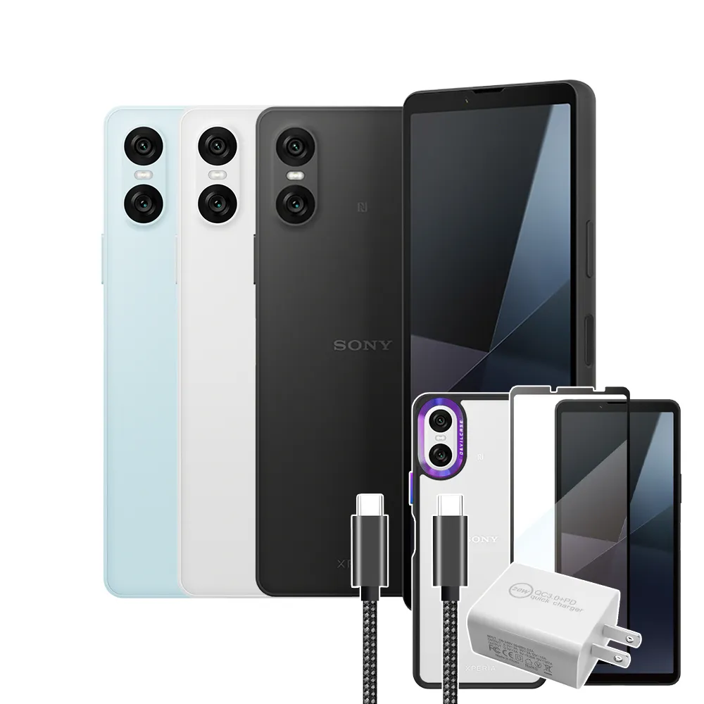 【SONY 索尼】Xperia 10 VI 6.1吋(8G/128G/高通驍龍6 Gen1/4800萬鏡頭畫素)