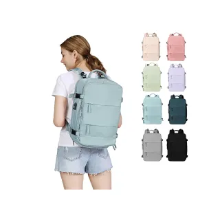 【SPRING】交換禮物 大容量旅行後背包乾濕分離旅遊後背包出差旅行後背包附鞋倉-多色(超大容量旅行後