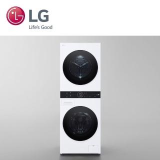 【LG 樂金】13公斤+10公斤WashTower+734公升敲敲看對開冰箱｜(WD-S1310W+GR-QPLC82BS)