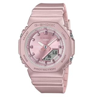 【CASIO 卡西歐】G-SHOCK 緞面珠光 細致優雅 氣質粉 亮彩時尚 八角形錶殼 GMA-P2100ST-4A 40.2mm