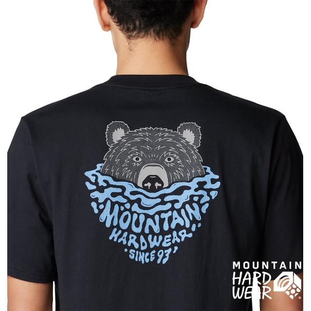 【Mountain Hardwear】MHW Bear Short Sleeve 熊熊圓領短袖上衣 男款 黑色 #2079841