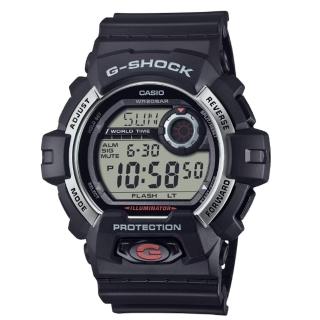 【CASIO 卡西歐】G-SHOCK 經典黑 清析易讀 數位顯示 G-8900S-1 52.5mm