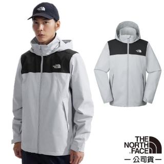 【The North Face】男 NEW SANGRO DRYVENT 輕薄款 防風防水可調節連帽外套.風衣(88FR-C3F 星塵灰 N)