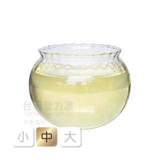 【臺灣聖力達】中南瓜杯 油燈杯 點燈供佛(寬12cm高耐熱玻璃 高硼砂 臺灣製造)