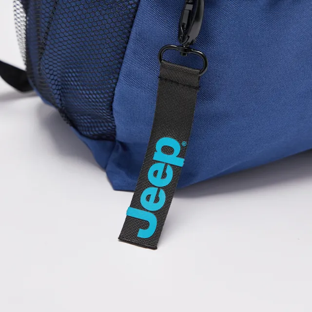 【JEEP】品牌LOGO後背包(藍色)